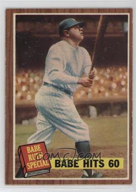 1962 Topps - [Base] #139.1 - Babe Hits 60