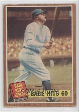 1962 Topps - [Base] #139.1 - Babe Hits 60