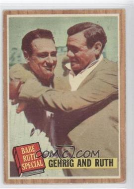 1962 Topps - [Base] #140.2 - Babe Ruth Special (Green Tint)