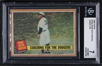 Coaching for the Dodgers (Green Tint) [BGS 7 NEAR MINT]