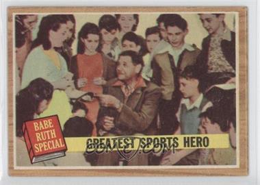1962 Topps - [Base] #143.2 - Greatest Sports Hero (Green Tint)