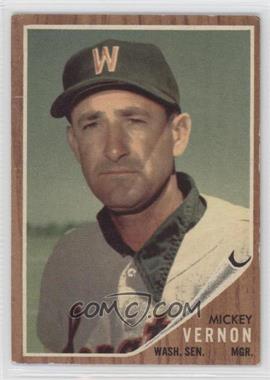 1962 Topps - [Base] #152.2 - Mickey Vernon (Green Tint) [Good to VG‑EX]