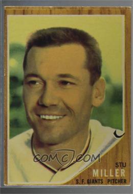 1962 Topps - [Base] #155.2 - Stu Miller (Green Tint)