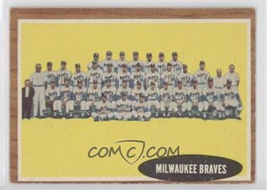 1962 Topps - [Base] #158.1 - Milwaukee Braves