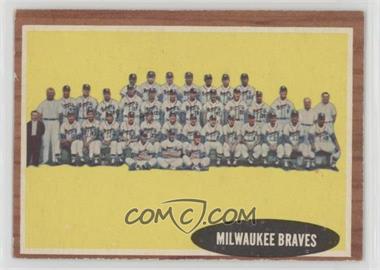 1962 Topps - [Base] #158.1 - Milwaukee Braves