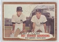 Hot Corner Guardians - Billy Gardner, Cletis Boyer [Good to VG‑…