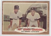 Hot Corner Guardians (Billy Gardner, Cletis Boyer) (Green Tint)