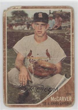 1962 Topps - [Base] #167.1 - Tim McCarver [COMC RCR Poor]