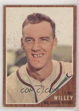 1962 Topps - [Base] #174.1 - Carl Willey (No Hat)
