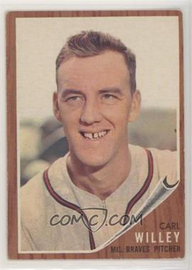 1962 Topps - [Base] #174.1 - Carl Willey (No Hat)