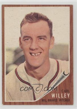 1962 Topps - [Base] #174.1 - Carl Willey (No Hat)