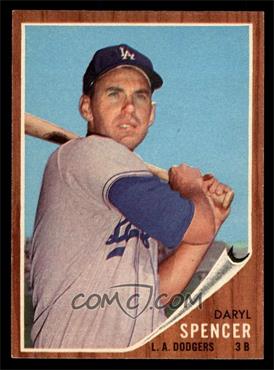 1962 Topps - [Base] #197 - Daryl Spencer [NM MT]