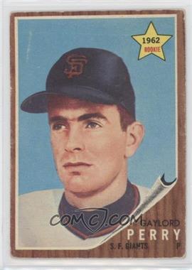 1962 Topps - [Base] #199 - Gaylord Perry [Good to VG‑EX]