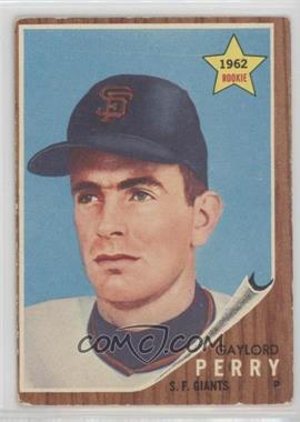 1962 Topps - [Base] #199 - Gaylord Perry [Good to VG‑EX]