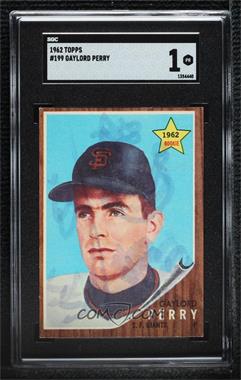 1962 Topps - [Base] #199 - Gaylord Perry [SGC 1 PR]