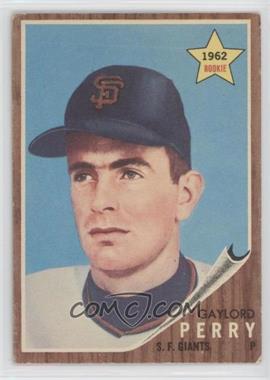 1962 Topps - [Base] #199 - Gaylord Perry