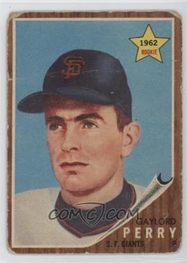1962 Topps - [Base] #199 - Gaylord Perry [Poor to Fair]