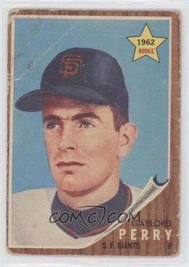 1962 Topps - [Base] #199 - Gaylord Perry [Good to VG‑EX]
