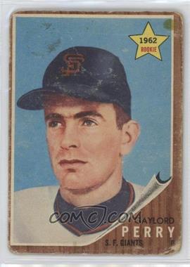 1962 Topps - [Base] #199 - Gaylord Perry [Poor to Fair]