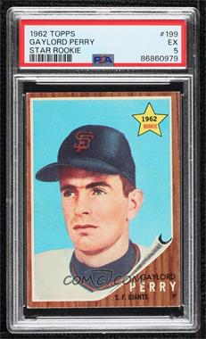 1962 Topps - [Base] #199 - Gaylord Perry [PSA 5 EX]