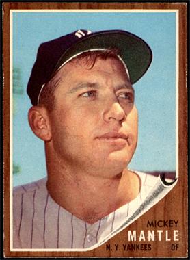 1962 Topps - [Base] #200 - Mickey Mantle [EX+]