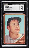 Mickey Mantle [CGC 4 VG/EX]