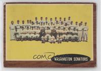 Washington Senators Team [Poor to Fair]