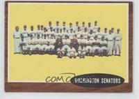 Washington Senators Team