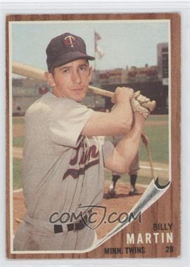 1962 Topps - [Base] #208 - Billy Martin