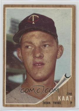 1962 Topps - [Base] #21 - Jim Kaat [Good to VG‑EX]