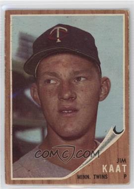 1962 Topps - [Base] #21 - Jim Kaat [Good to VG‑EX]