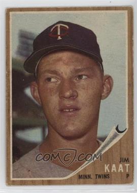 1962 Topps - [Base] #21 - Jim Kaat [Good to VG‑EX]