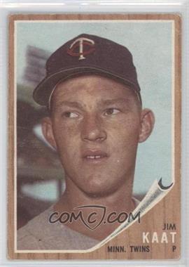 1962 Topps - [Base] #21 - Jim Kaat [Good to VG‑EX]