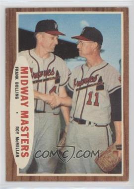 1962 Topps - [Base] #211 - Frank Bolling, Roy McMillan