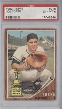 1962 Topps - [Base] #218 - Joe Torre [PSA 6 EX‑MT]