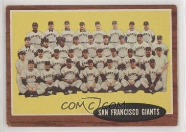 1962 Topps - [Base] #226 - San Francisco Giants Team [Good to VG‑EX]