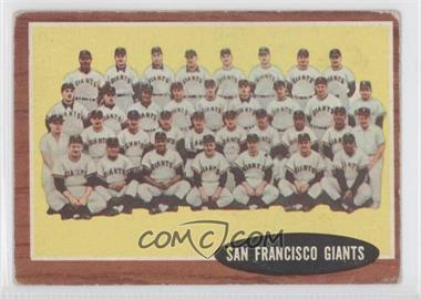 1962 Topps - [Base] #226 - San Francisco Giants Team [Good to VG‑EX]