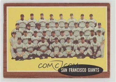 1962 Topps - [Base] #226 - San Francisco Giants Team [Good to VG‑EX]