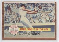 World Series - Game #3, Maris Wins it in the 9th (Roger Maris) [Good to&nb…
