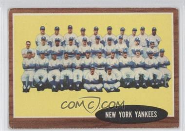 1962 Topps - [Base] #251 - New York Yankees Team