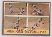 Kubek Makes the Double Play (Tony Kubek) [COMC RCR Poor]