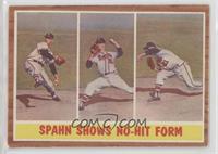 Spahn Shows No-Hit Form (Warren Spahn)
