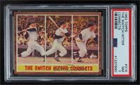 The Switch Hitter Connects (Mickey Mantle) [PSA 7 NM]