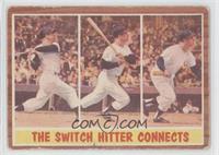 The Switch Hitter Connects (Mickey Mantle) [Good to VG‑EX]