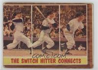 The Switch Hitter Connects (Mickey Mantle) [Good to VG‑EX]