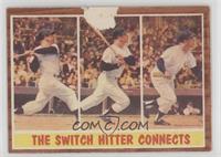 The Switch Hitter Connects (Mickey Mantle) [Poor to Fair]