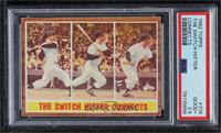 The Switch Hitter Connects (Mickey Mantle) [PSA 2.5 GOOD+]