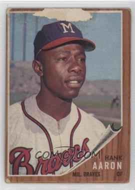 1962 Topps - [Base] #320 - Hank Aaron [Poor to Fair]