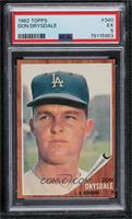 Don Drysdale [PSA 5 EX]