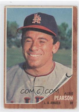 1962 Topps - [Base] #343 - Albie Pearson [Good to VG‑EX]